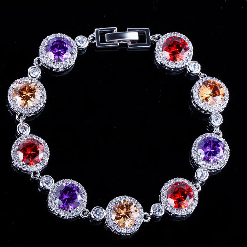 Multicolor Sphere Bracelet