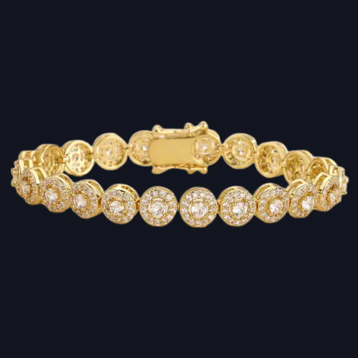 Halo Zircon Bracelet