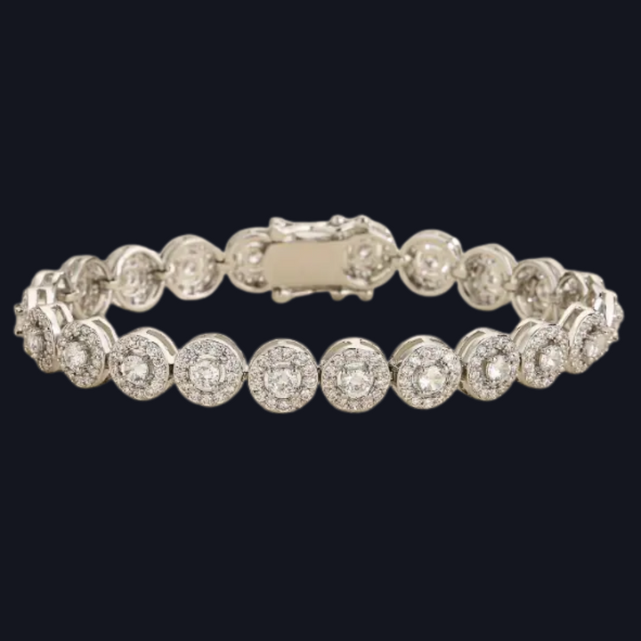 Halo Zircon Bracelet