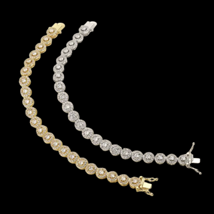 Halo Zircon Bracelet