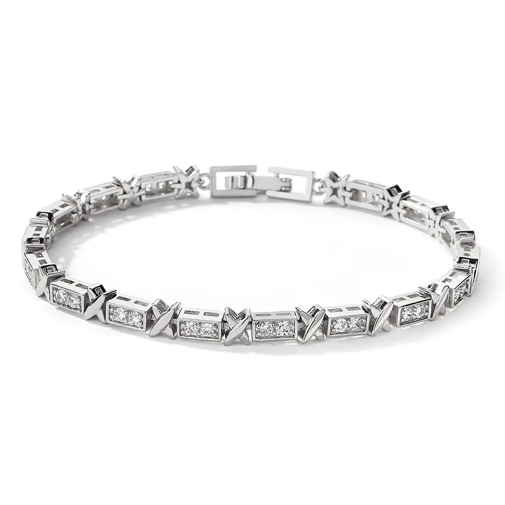 Versatile Zircon Bracelet for Women's Fashion Style