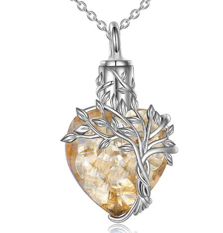 Eternal Roots Heart Necklace