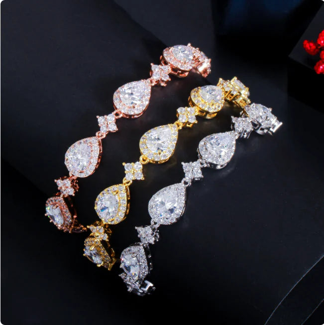 Crystal Luxe Stardrop Bracelet
